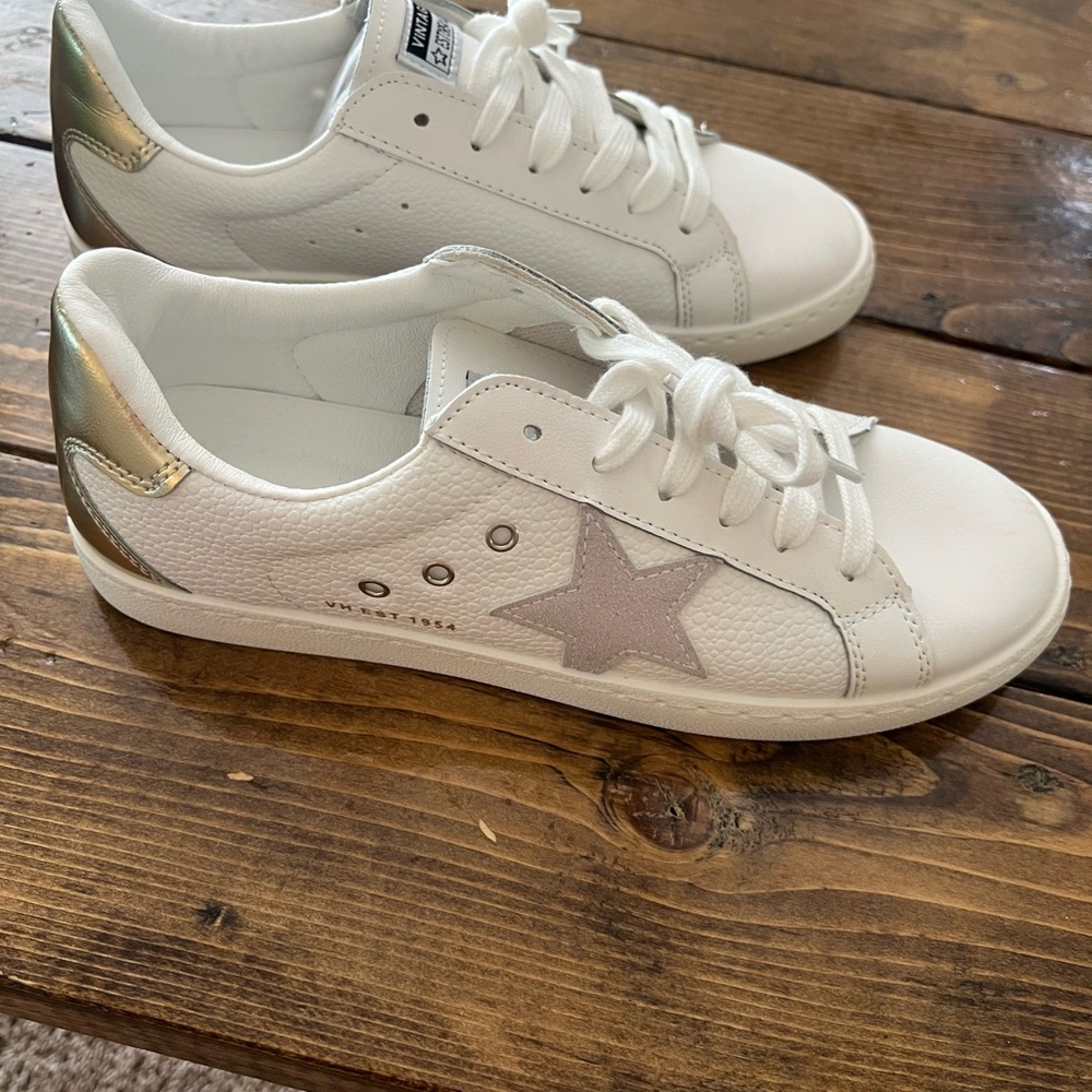 White Vintage Havana Sneakers - Picture 2 of 5